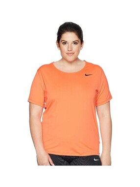 Nike Womens Plus Size Pro Dri Fit Mesh Top Size 1X
